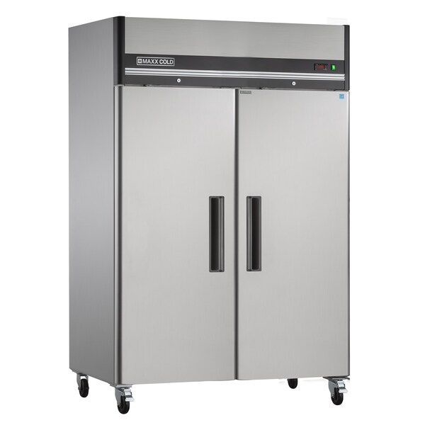 Maxx Cold Reach-In Freezer, Double Door, Top Mount 49 CUFT MXCF-49FD - main